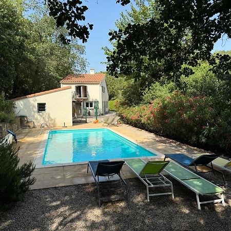 Maison Avec Piscine Chauffee Entre Mer Et Montagne Montauriol  Luaran gambar